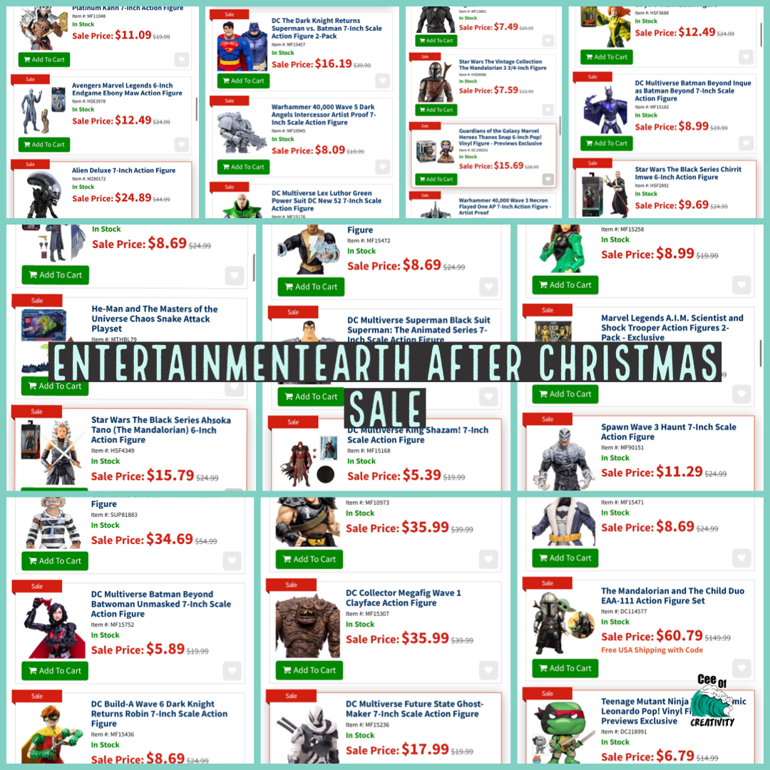 EntertainmentEarth After Christmas Sale Is Live