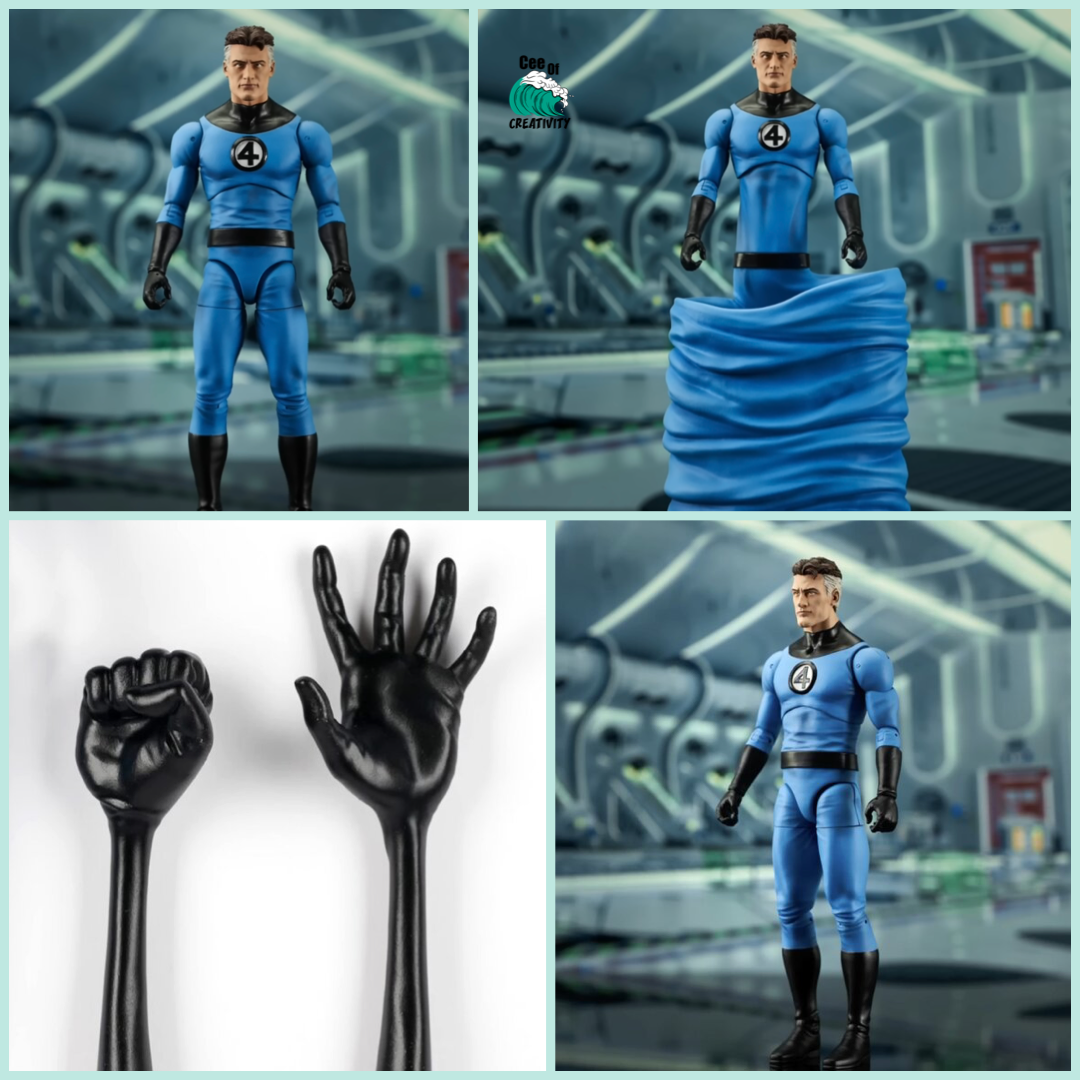 Diamond Select Toys Marvel Select Mr. Fantastic Revealed