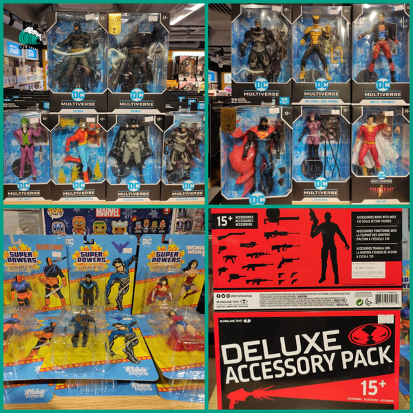 In Hand Look At New McFarlane Toys Dc Multiverse, Dc Super Powers Figures & More From Overseas Retailer