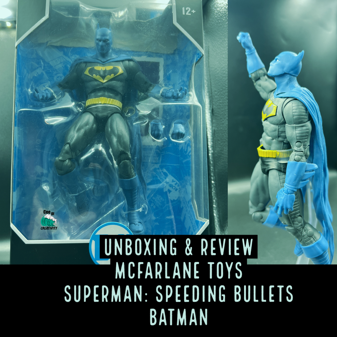 Action Figure Unboxing And Review: McFarlane Toys Dc Multiverse Superman: Speeding Bullet Batman Figure Review