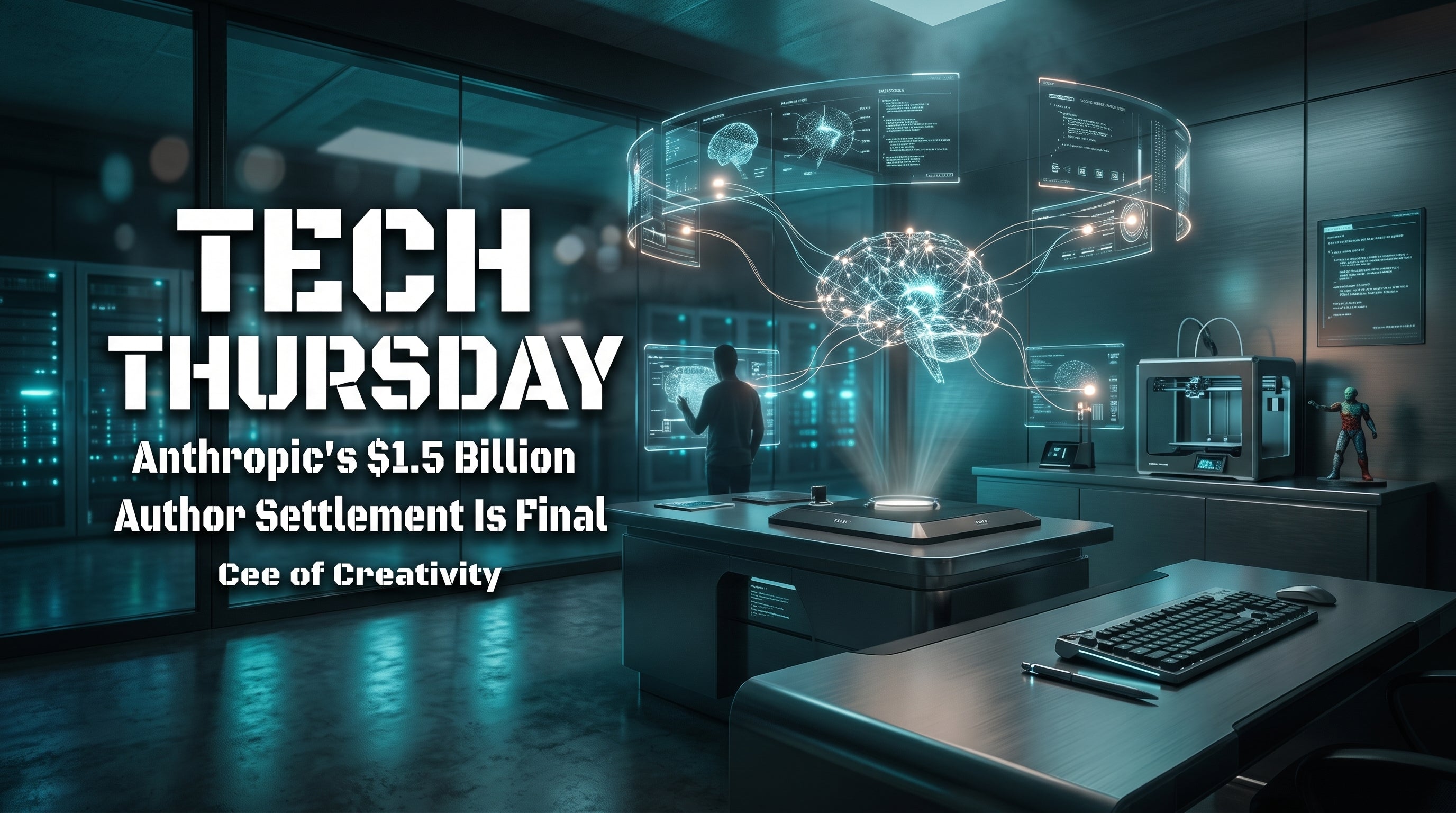 Tech Thursday: Anthropic's $1.5 Billion Author Settlement Is Final
