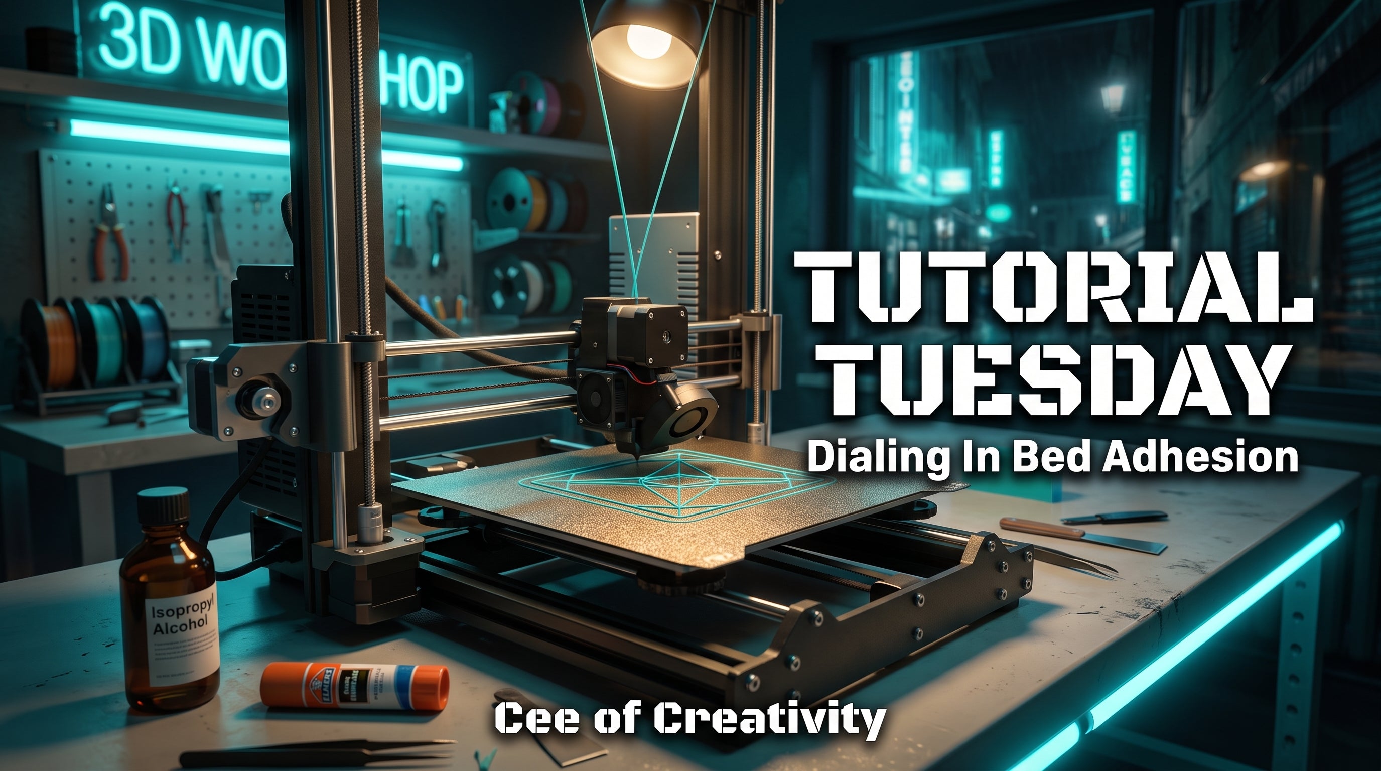 Tutorial Tuesday: Dialing In Bed Adhesion for Cleaner First Layers