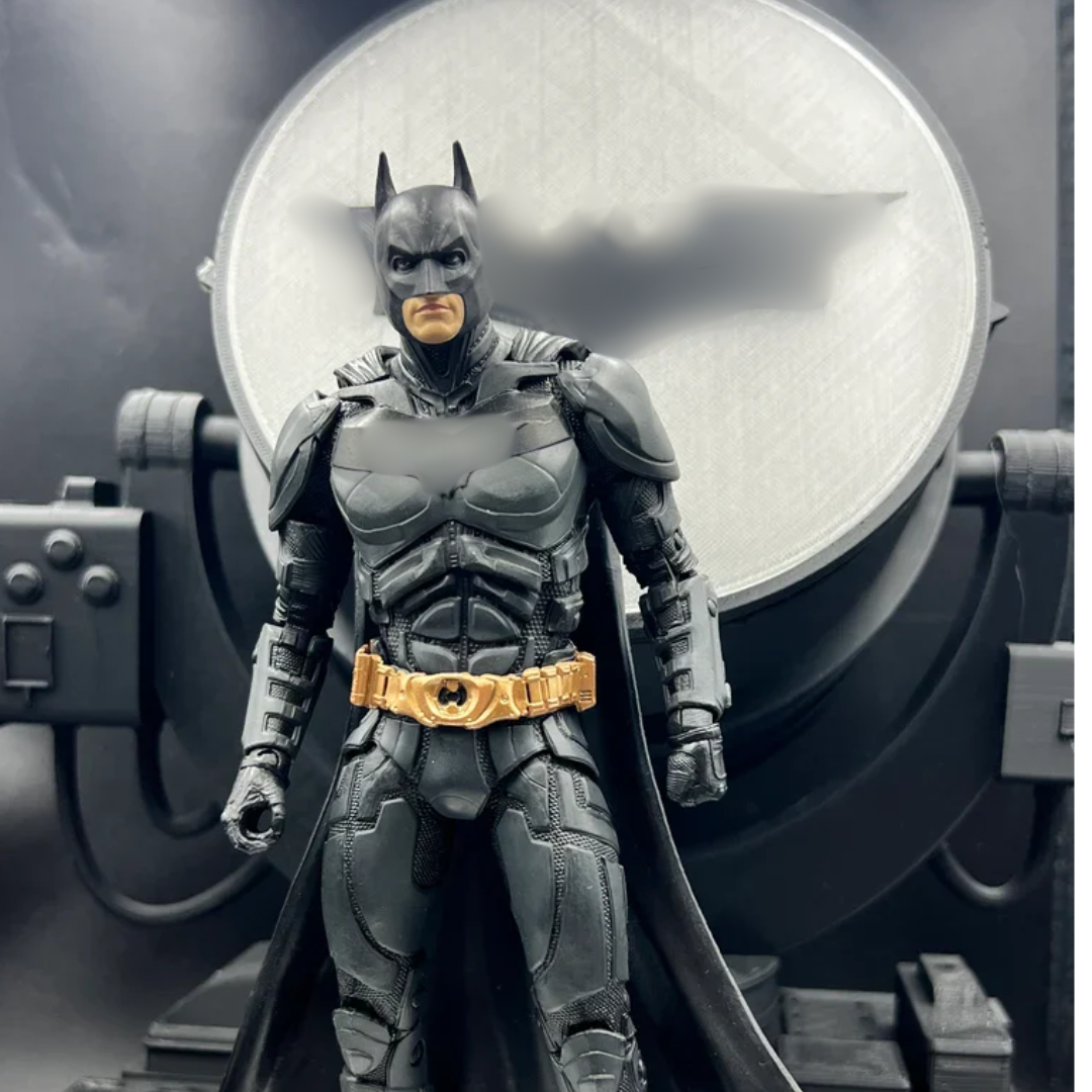 Signal Light, 3D Printed Action Figure Display Accessory