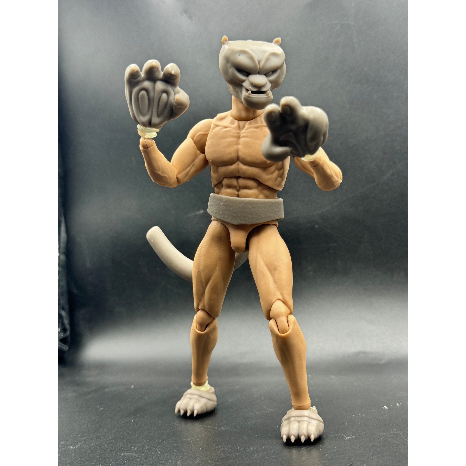 Custom Snow Leopard Figure Kit