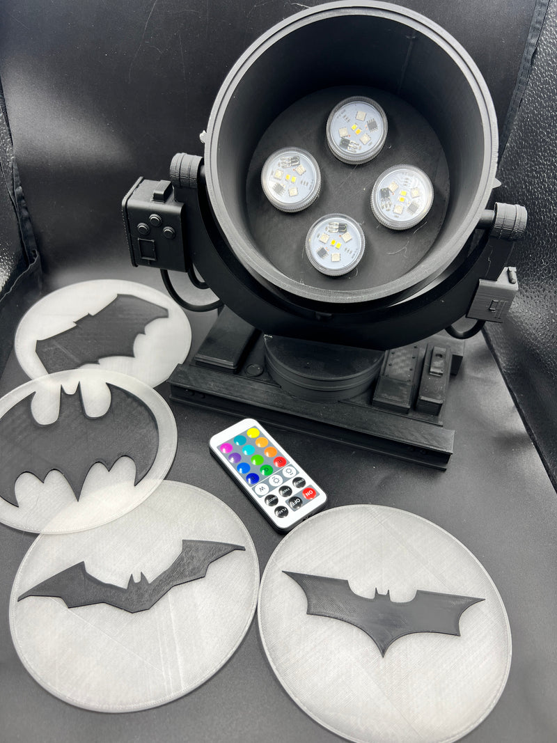 Bat Signal Inspired Action Figure, 1/10 Scale Accessory, 3d Printed