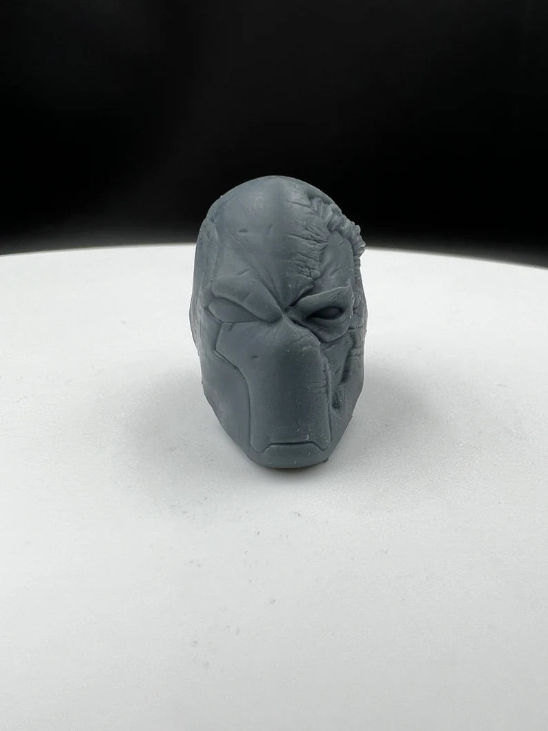 Custom Multiverse Red Mask Damaged Action Figure Head