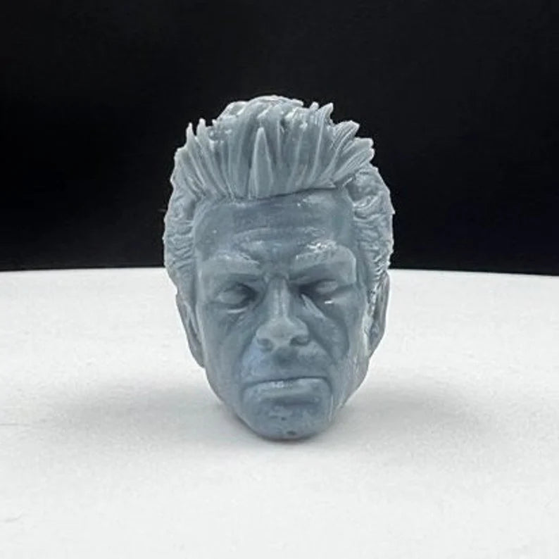 Custom Swinging Savior 2 Unmasked Action Figure Head