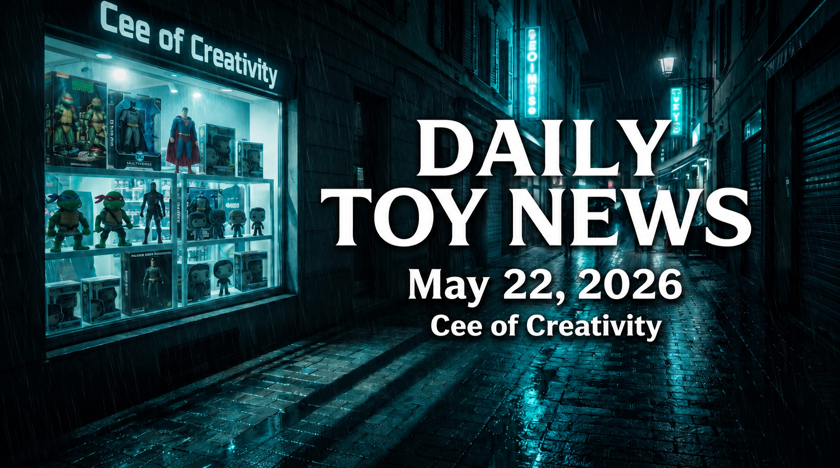 Daily Toy News — May 22, 2026