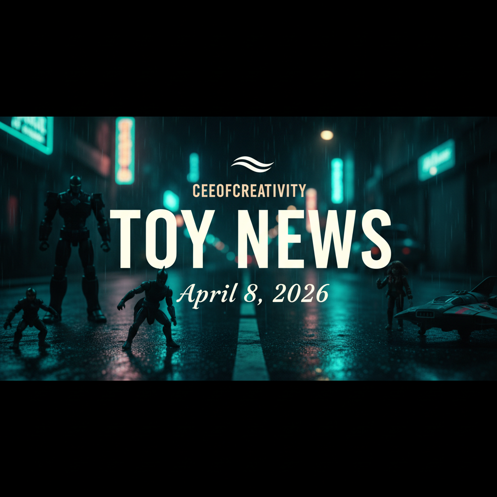 Daily Toy News — April 8, 2026 — action figure and collectible news