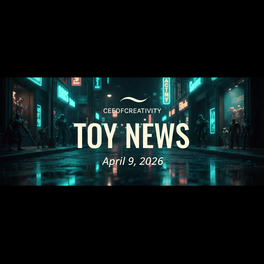 Daily Toy News — April 9, 2026 — action figure and collectible news