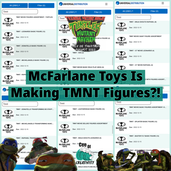McFarlane Toys Is Making TMNT Figures?!