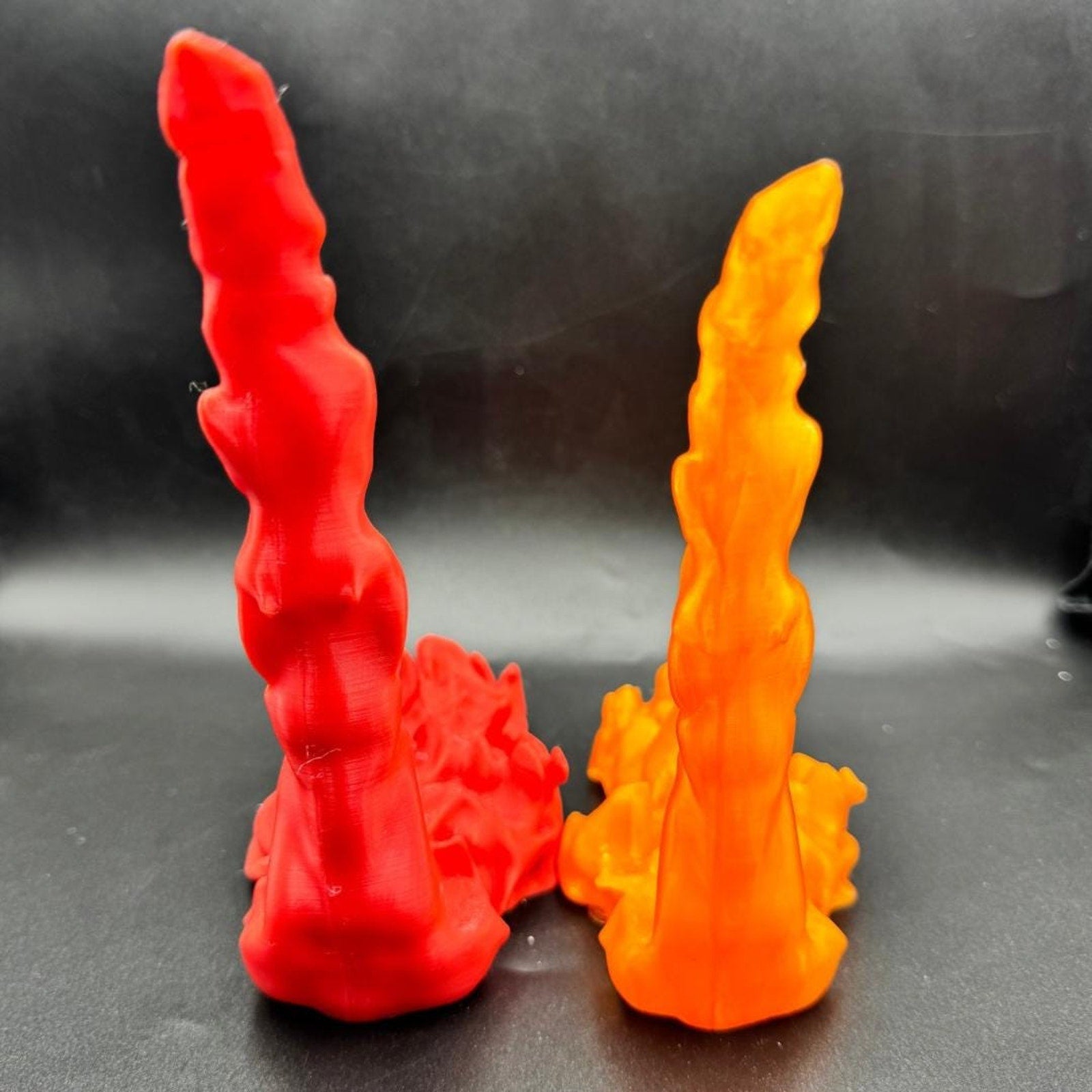 Custom 3D-Printed Shooting Flames Accessory 1/12 and 1/10 Scale Fire Effect Action Figure Display Prop for Dioramas & Toy Photography