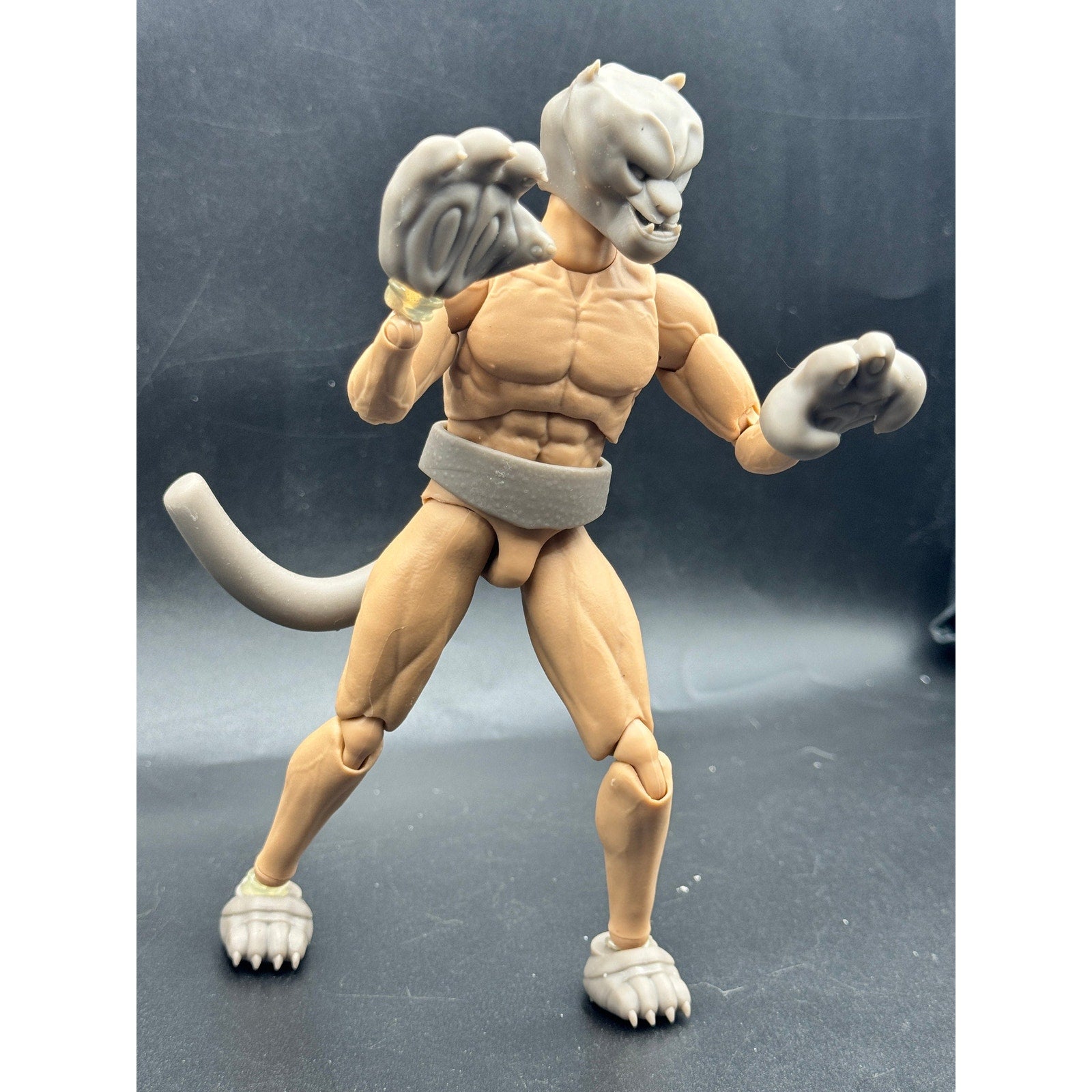 Custom Snow Leopard Figure Kit
