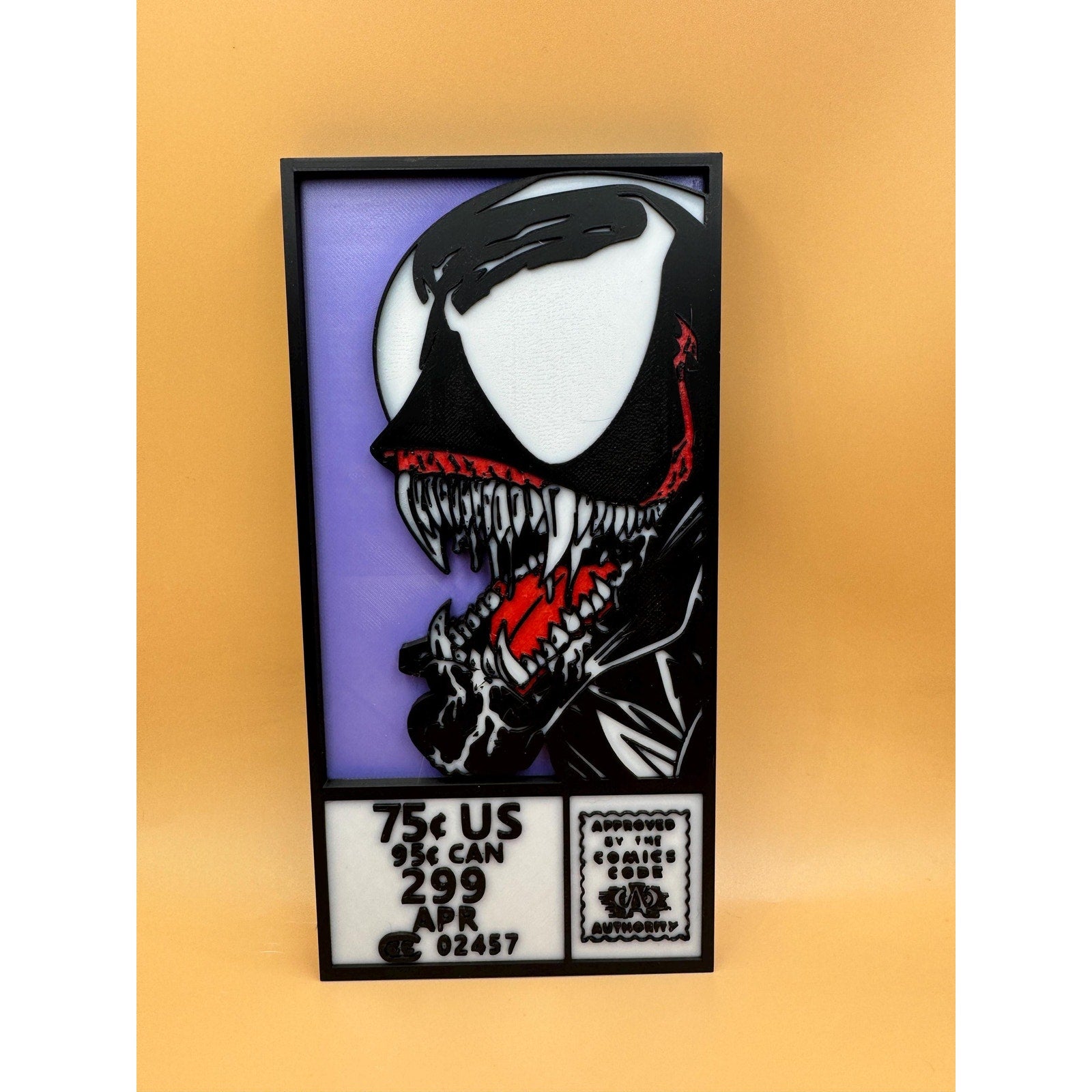 3D Printed Corner Box, Hero-Inspired Display Décor, Comic-Themed Collectible Shelf Accent, Decorative Display Piece for Collectors, HeroBox