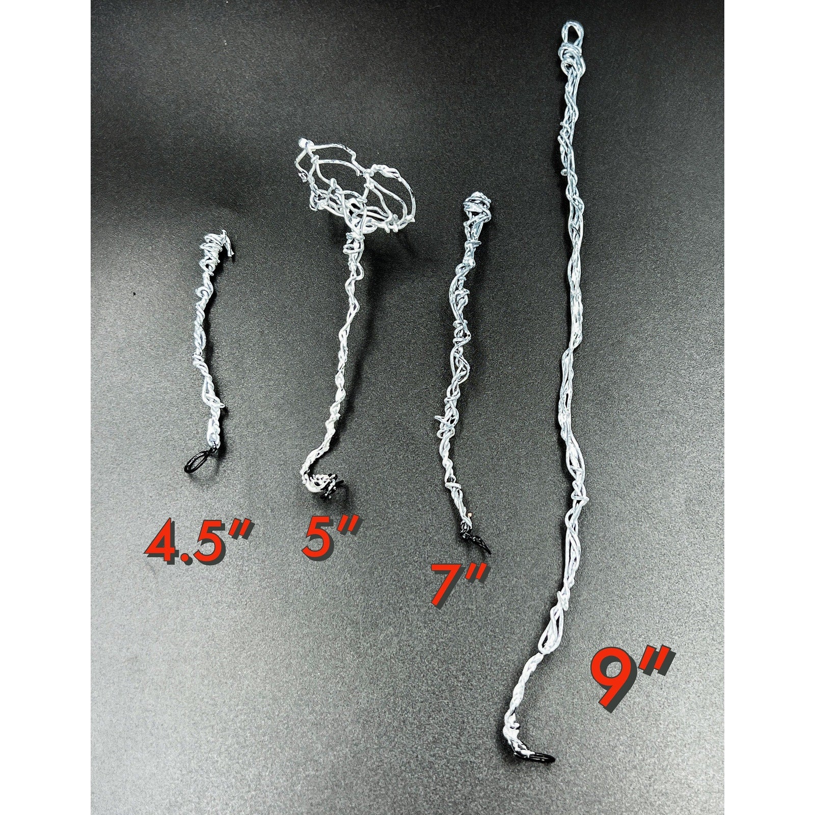 4 Pack Of Custom, Legends Scale, Super Posable, Comic Styled Webbing, 1/12 and 1/10 Scale Action Figure Accessories, Spider Webs, Wired Webs