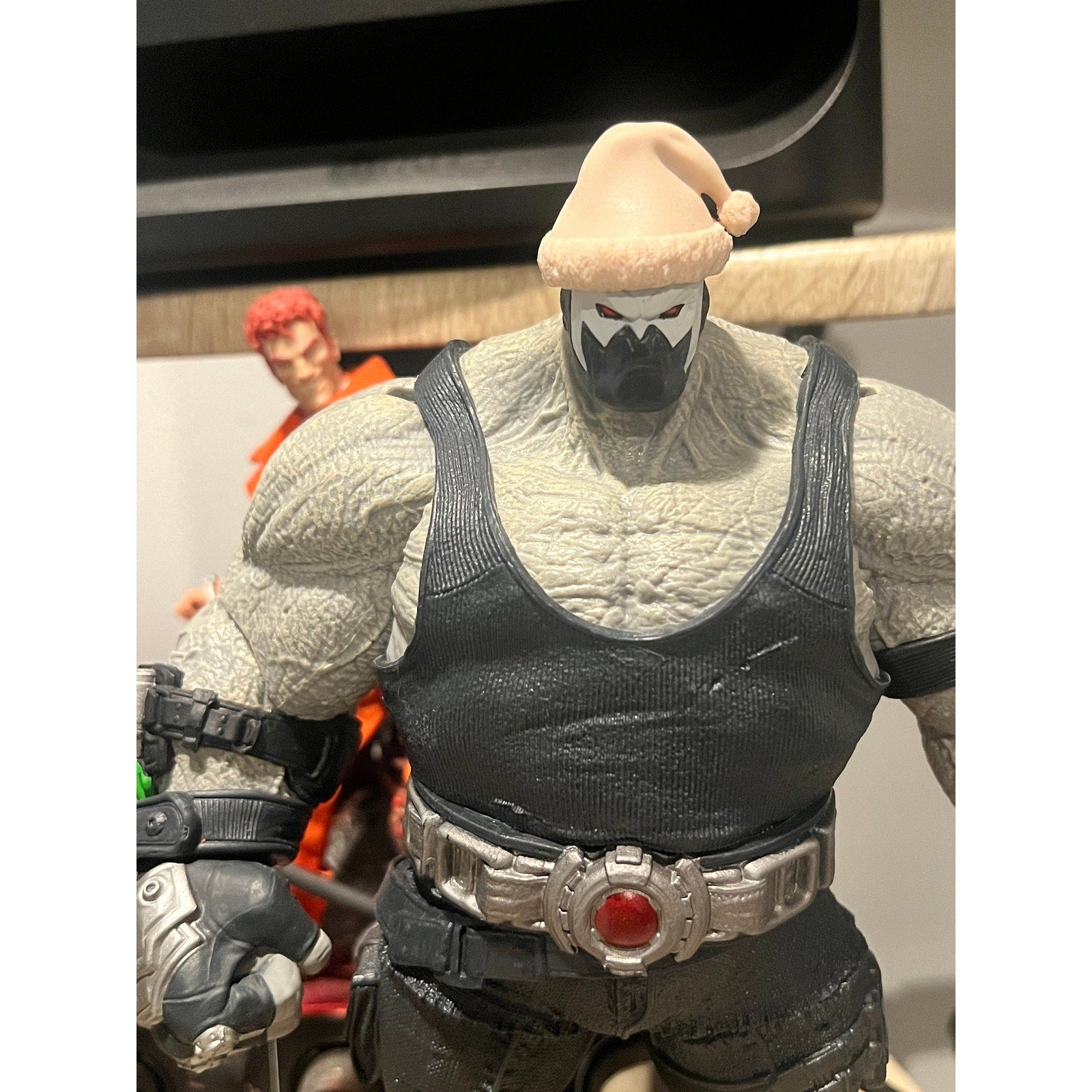 Santa Hats for Action Figures, 1/12 and 1/10 Scale Accessories, 3d Printed Santa Hat Variety Pack, Action Figure Accessories for Toys, Xmas