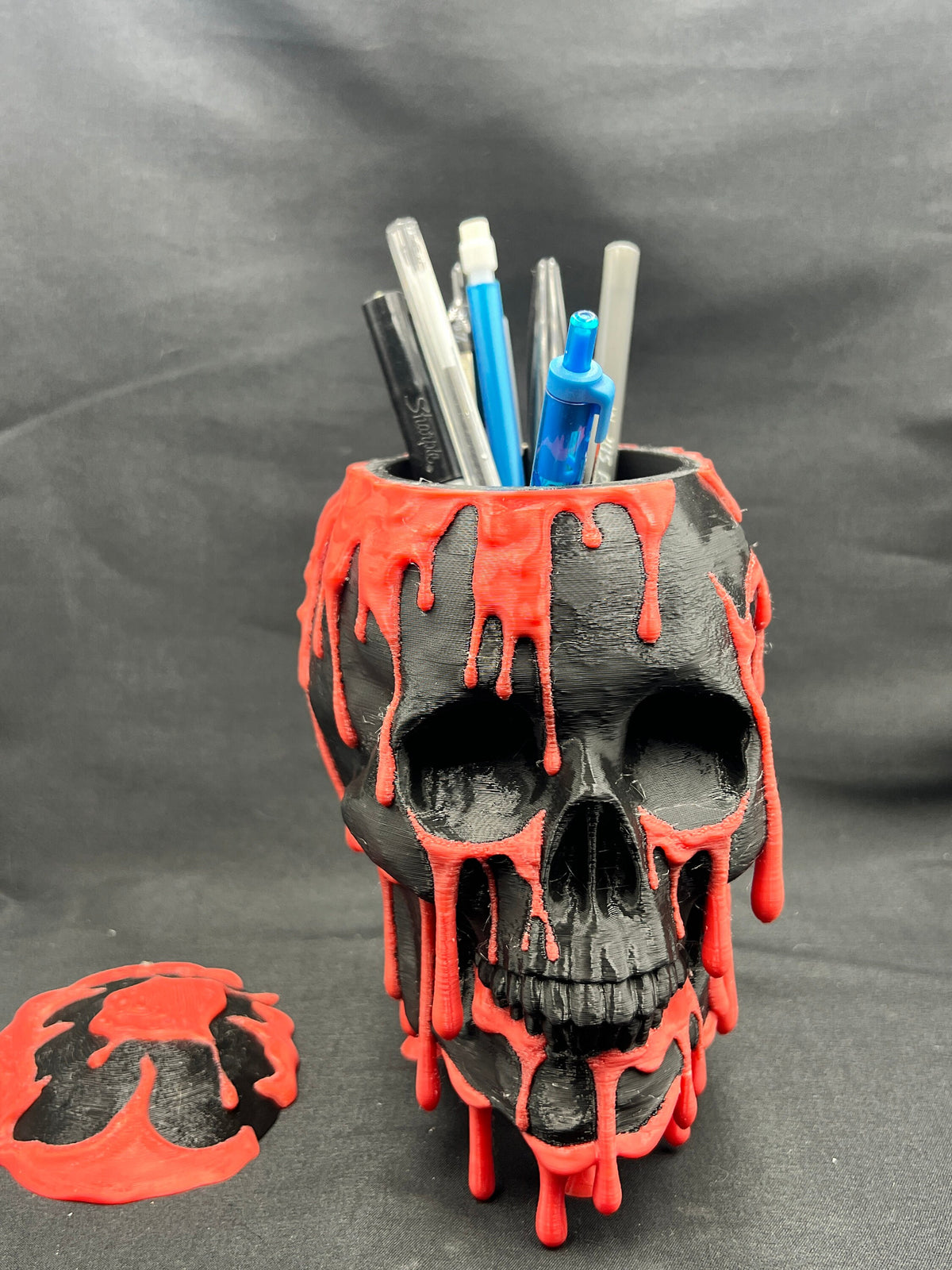 Skull Candy Dish with Lid