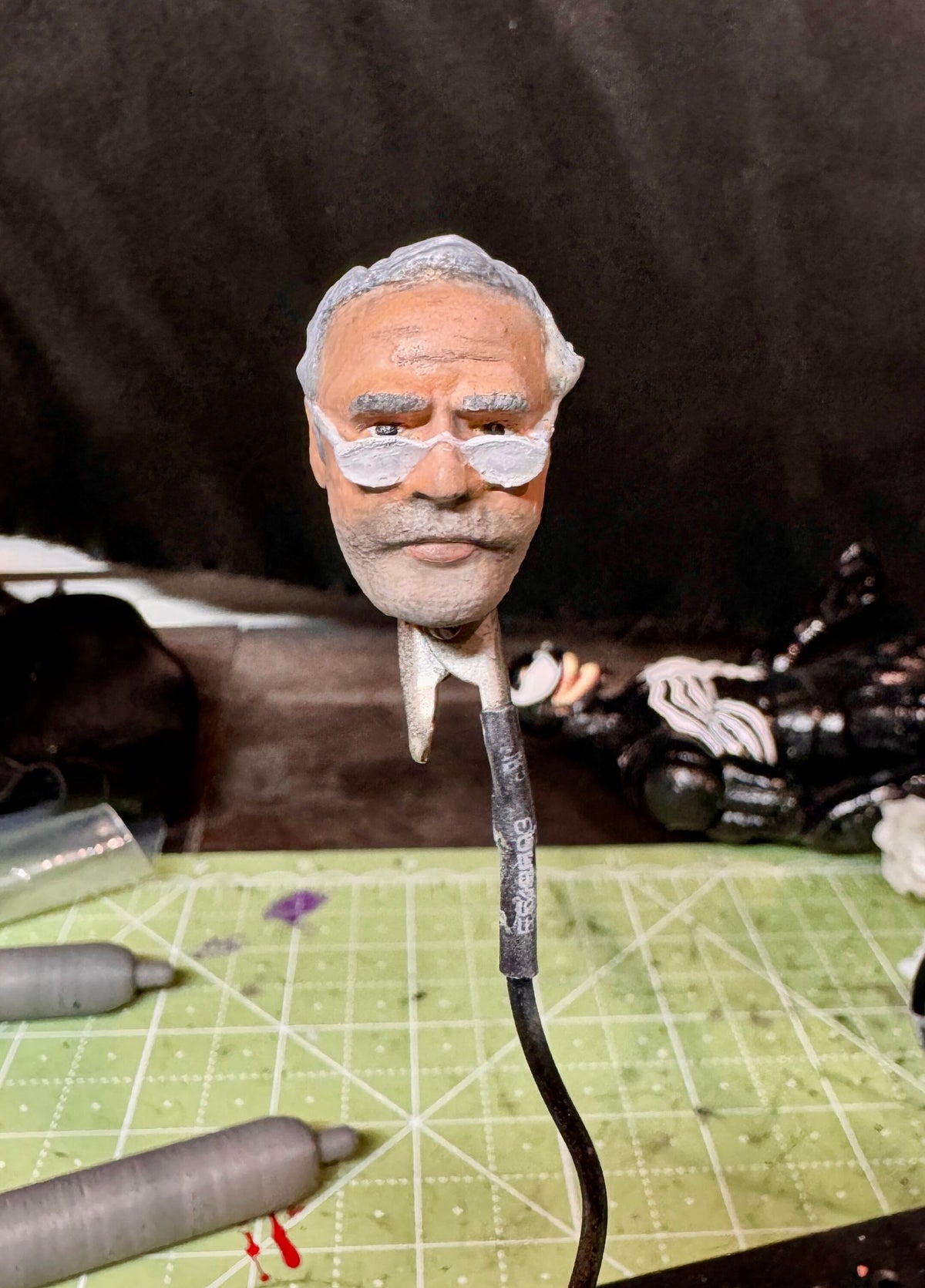 Zombie Dr Head Sculpt