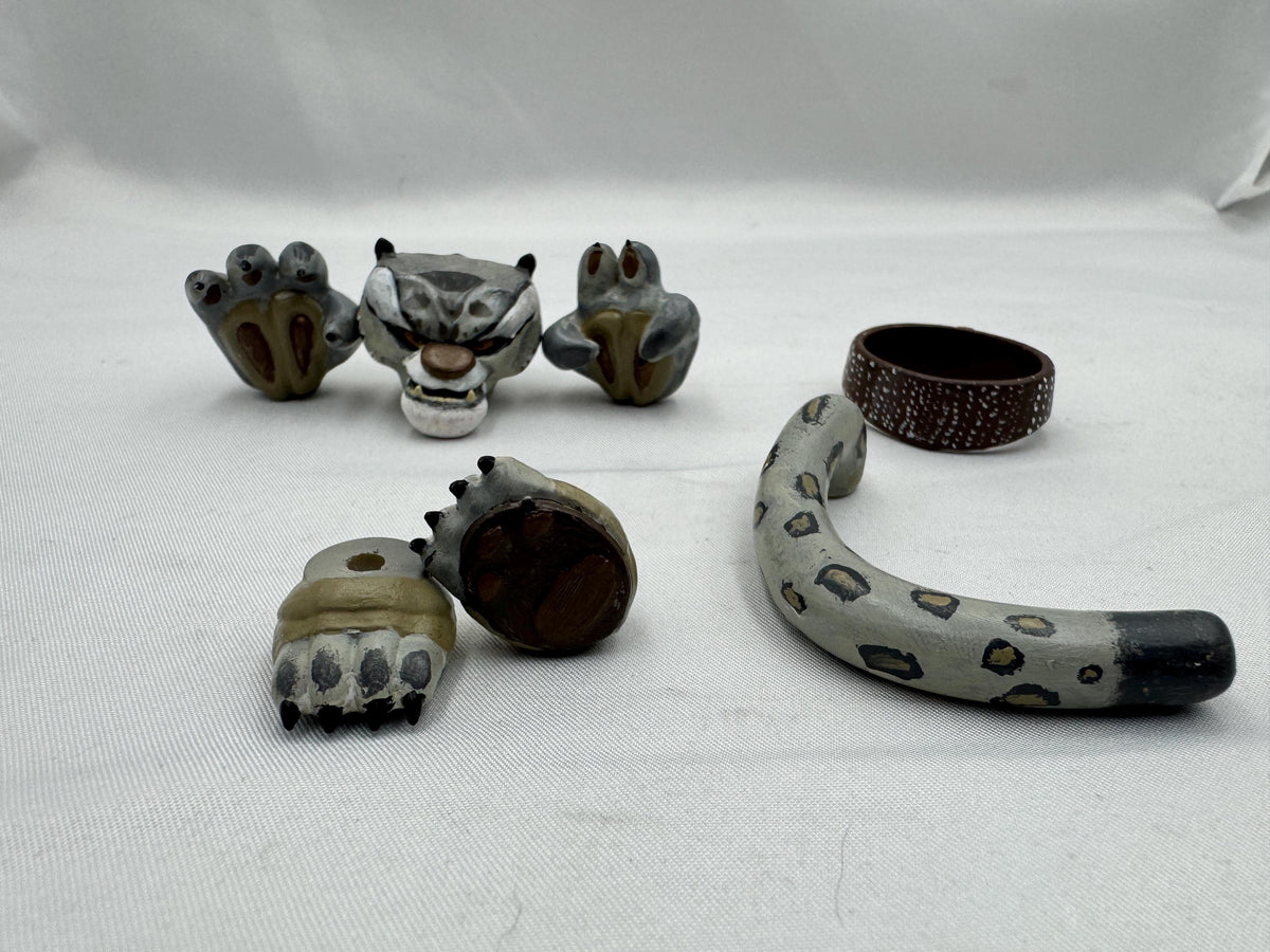 Snow Leopard Head Sculpt or Head and Hands Kit
