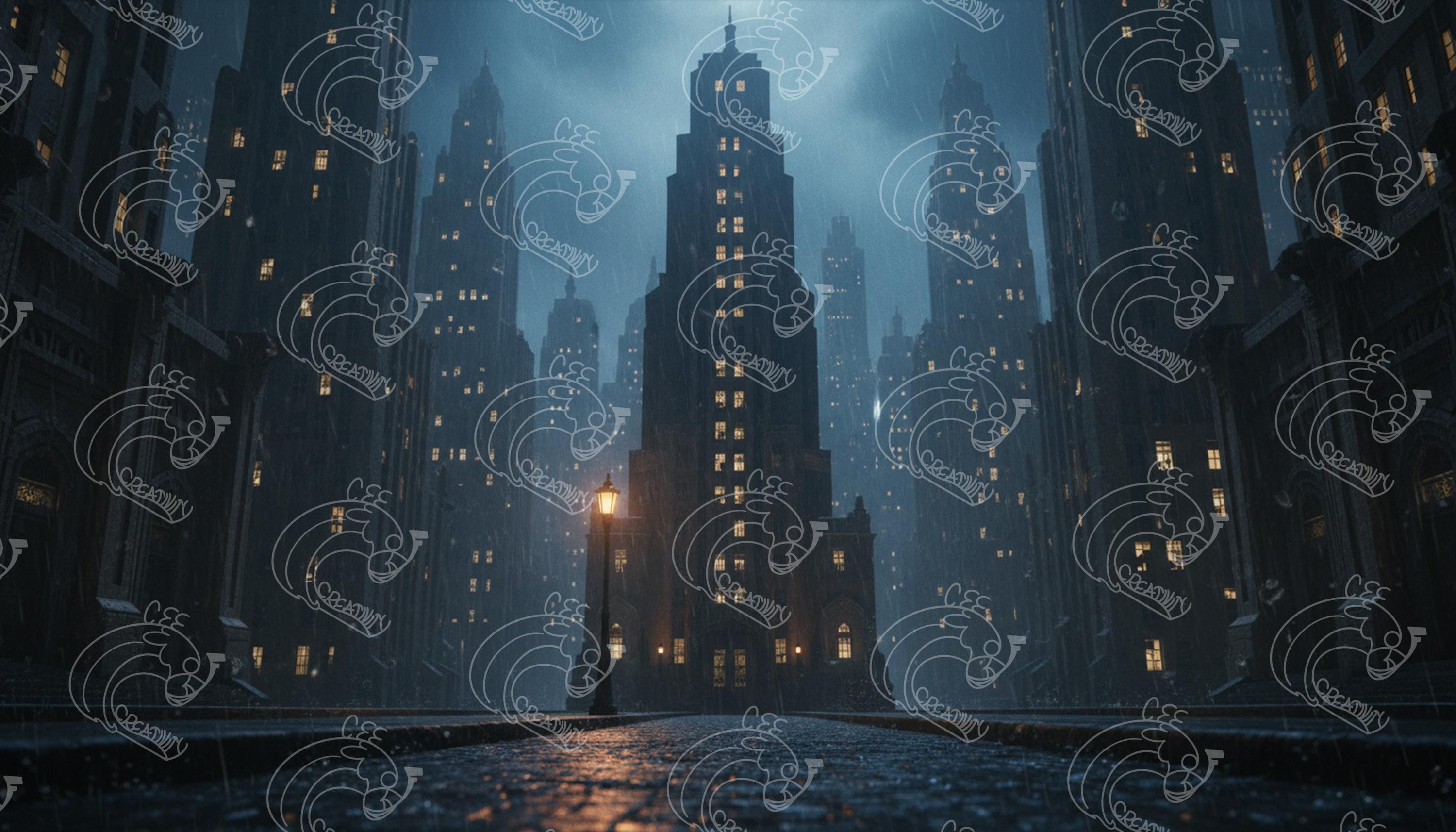 Gothic City Backdrops