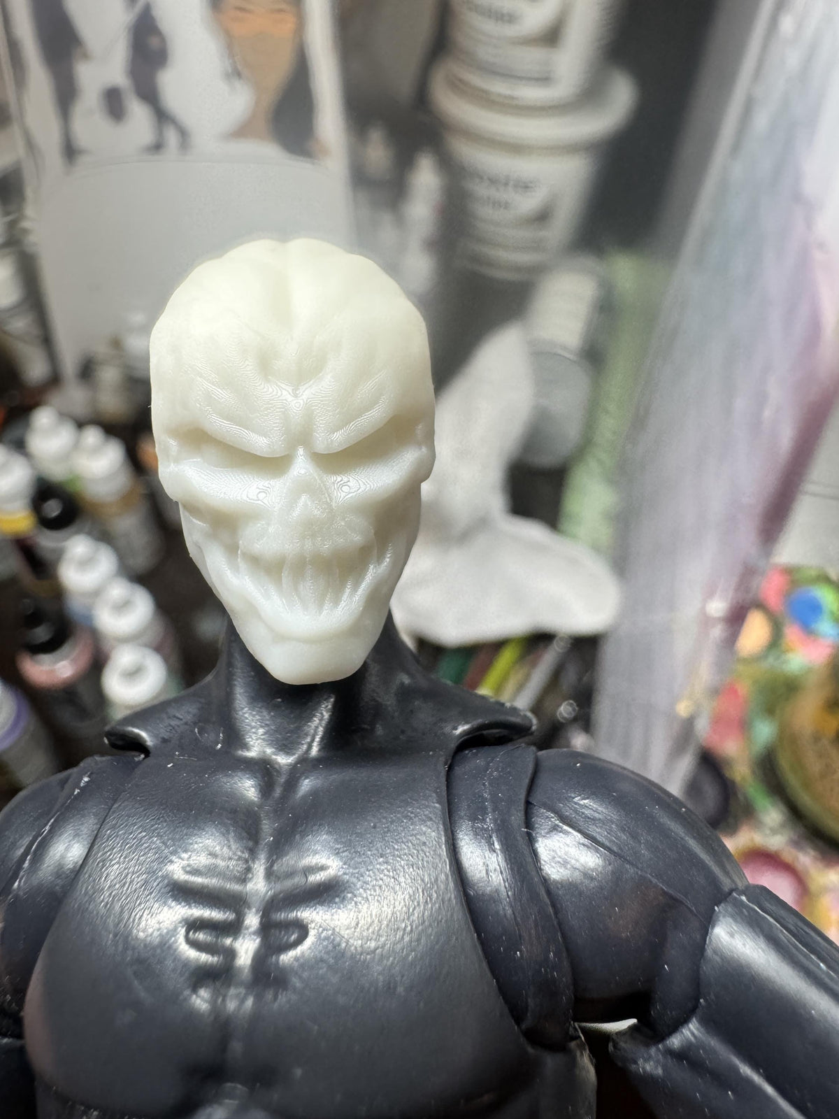Grinning Dread Head Sculpt