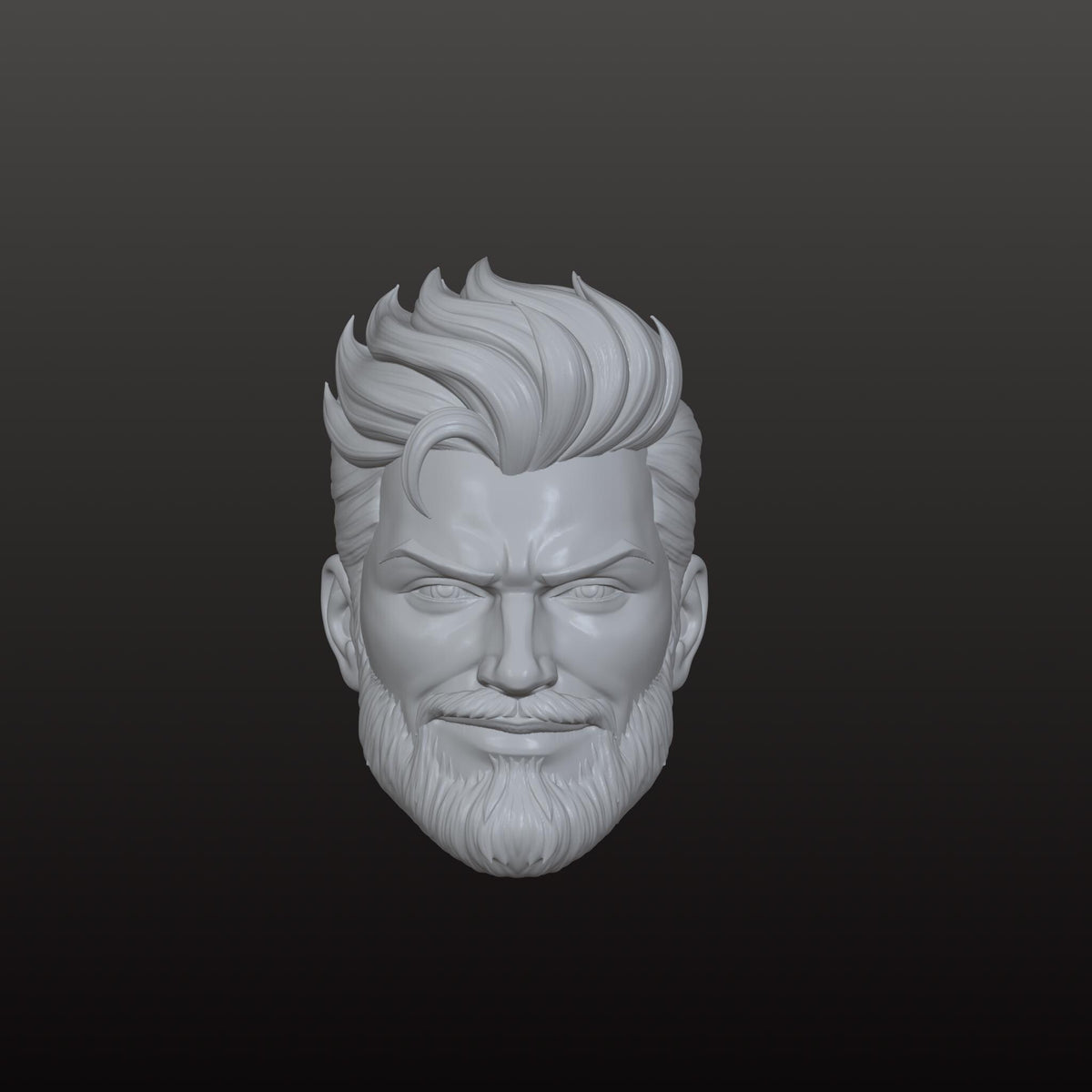 Tide King Head Sculpt