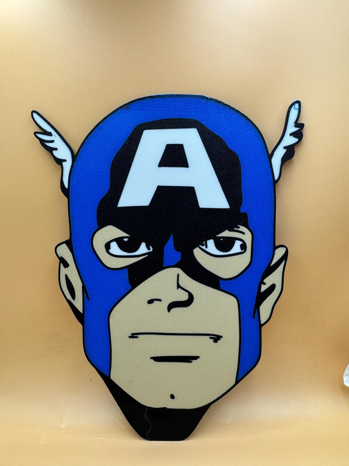 States Soldier Hero Head Wall Art