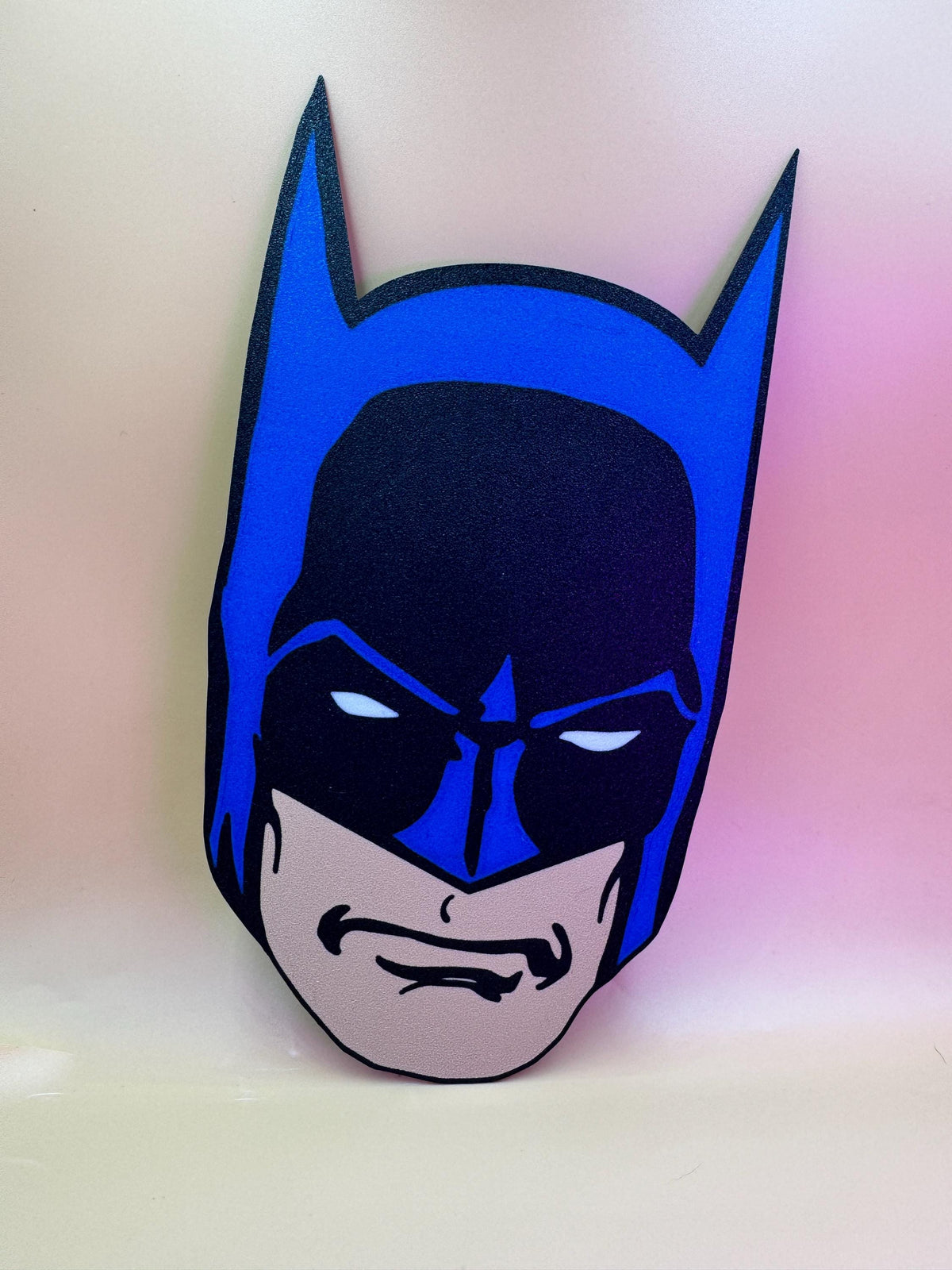 Classic Night Vigilante Hero Head Wall Art