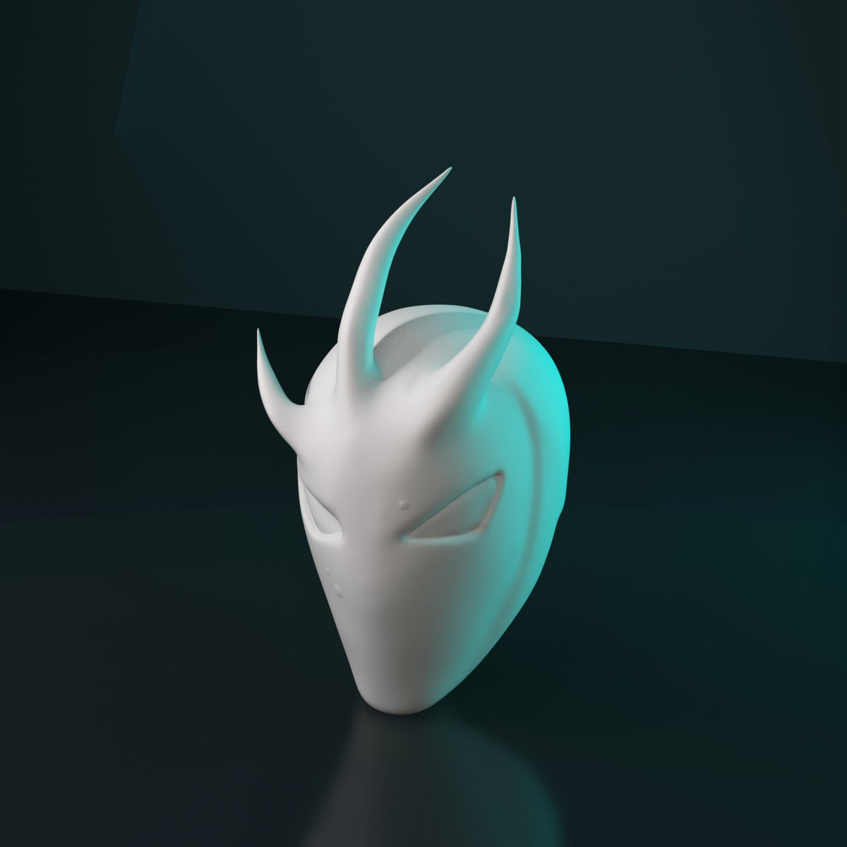 Custom galaxy within alien head sculpt, 3D printed