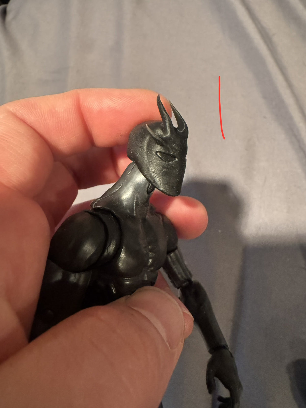 Galaxy Within Alien Head Sculpt, Custom Action Figure Accessory