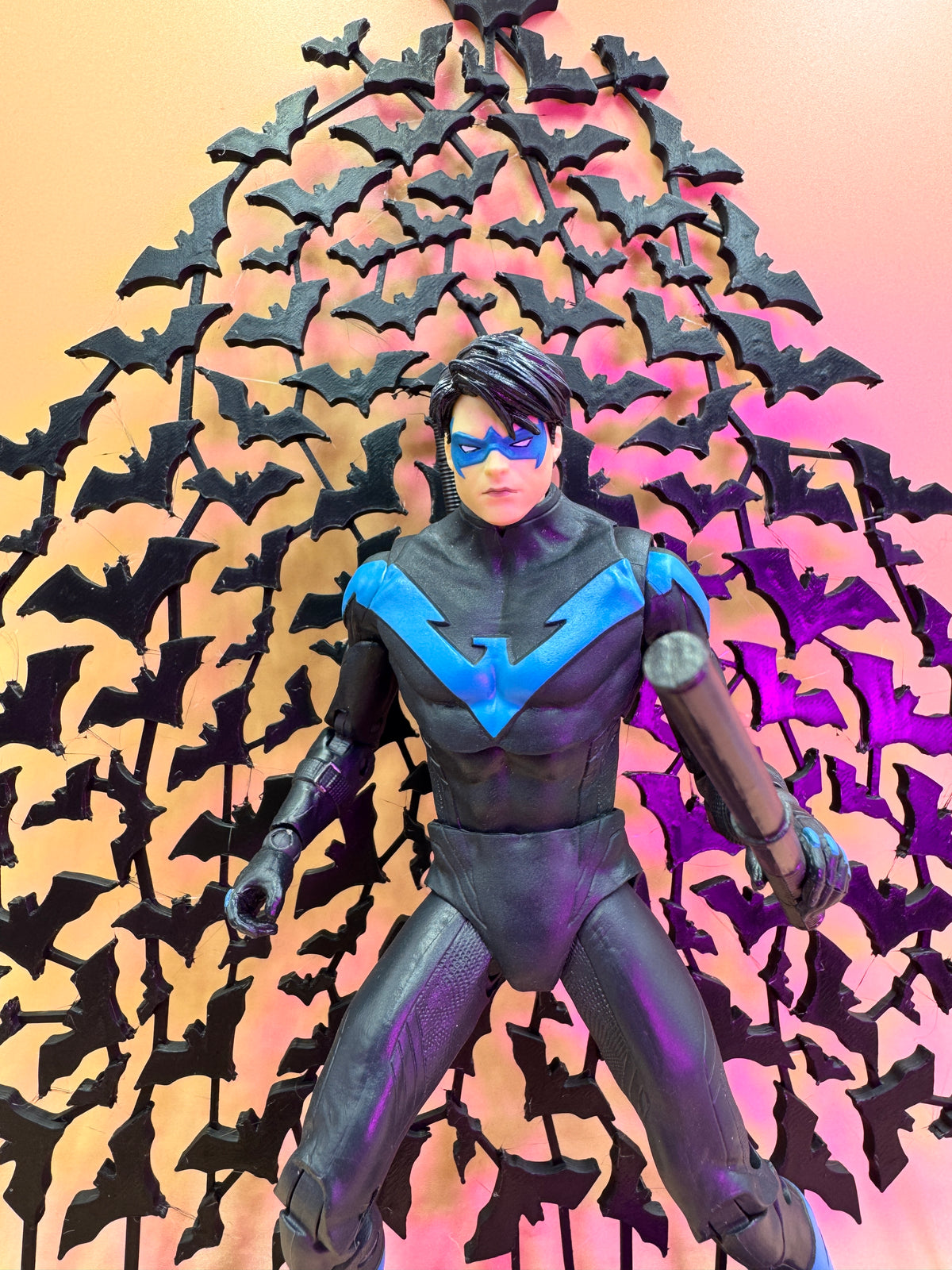 Bat swarm set piece detail