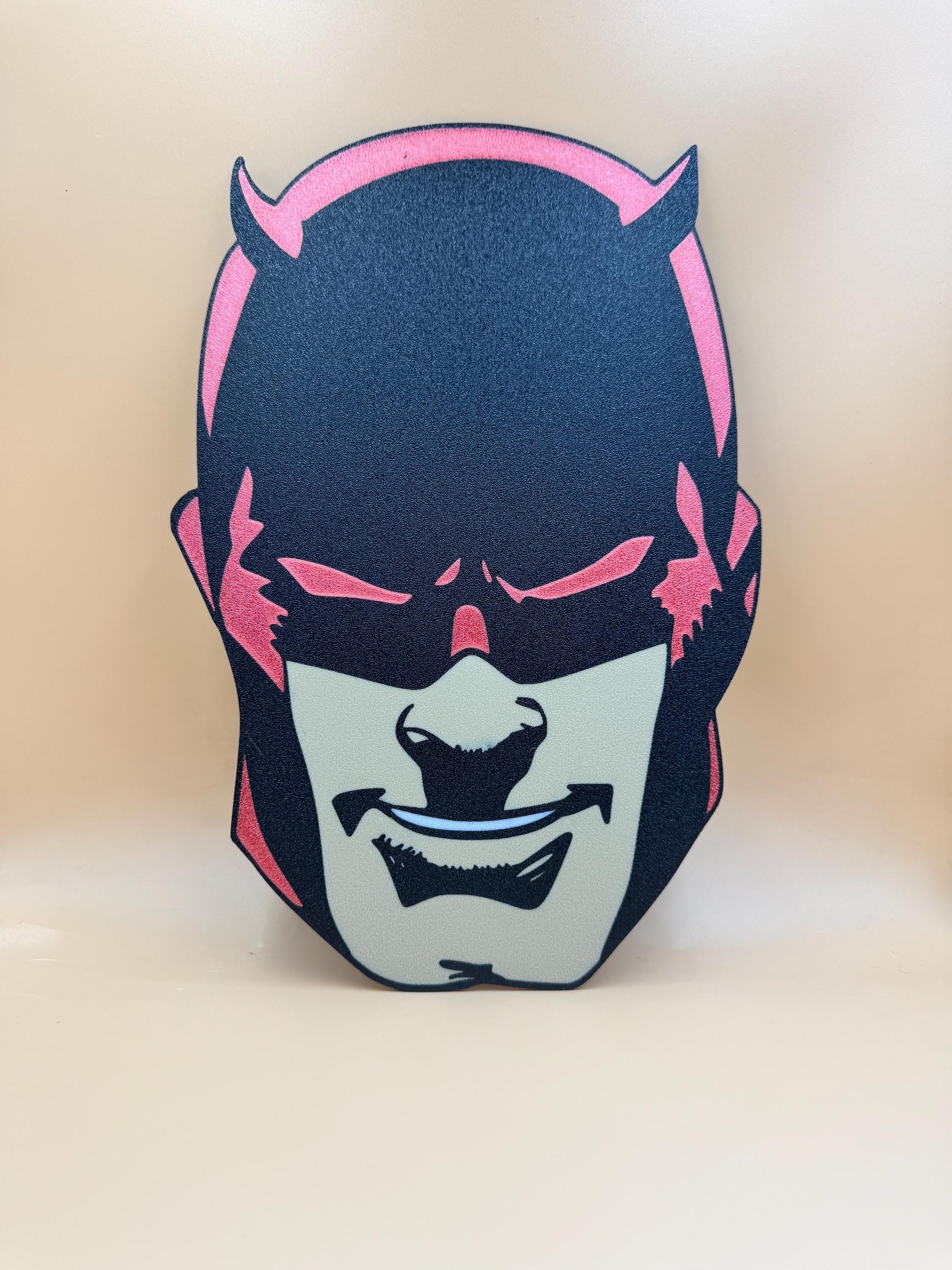 1 Blind Justice hero head wall art