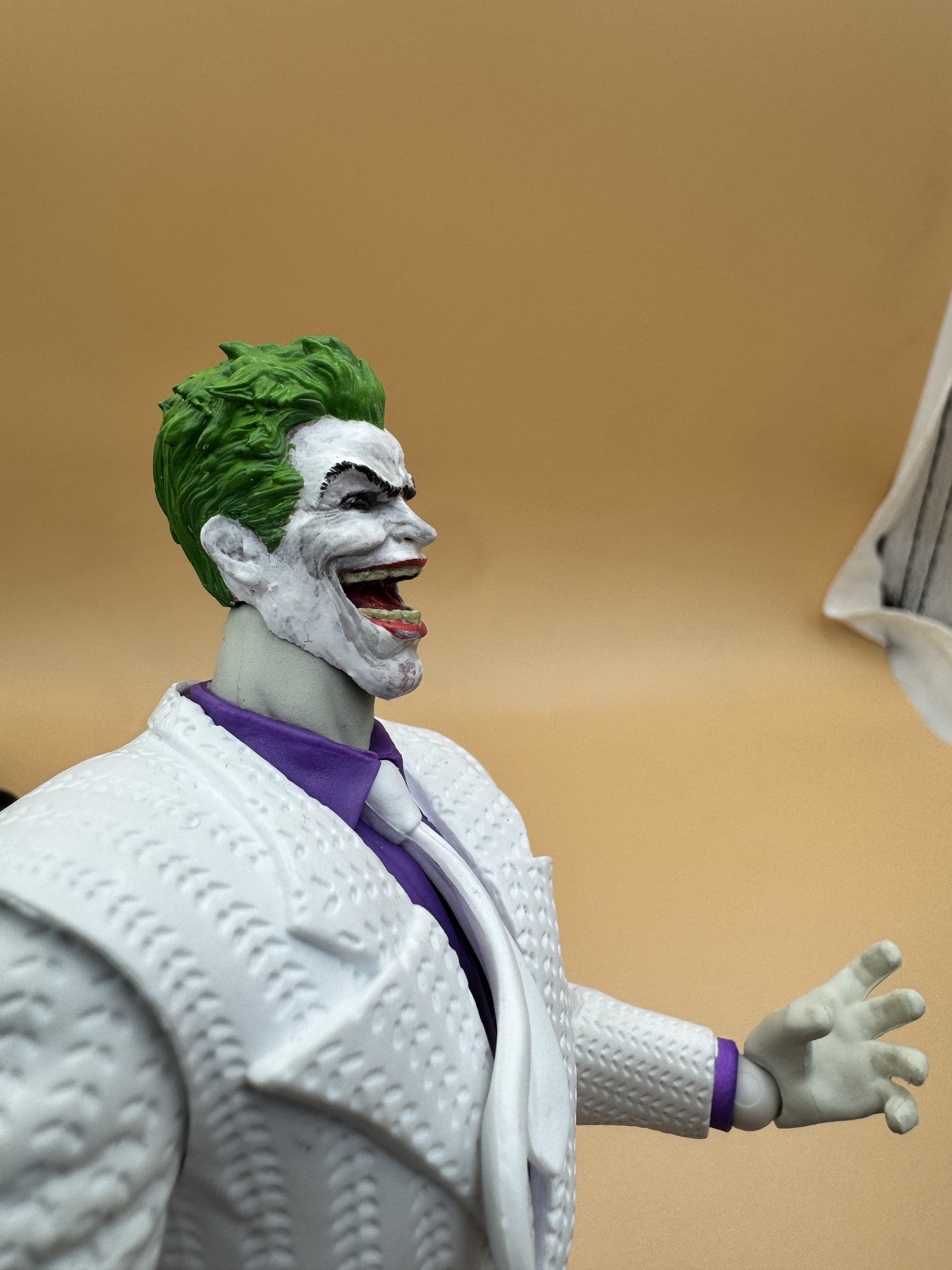 Hand painted Dark Comedian head sculpt, right