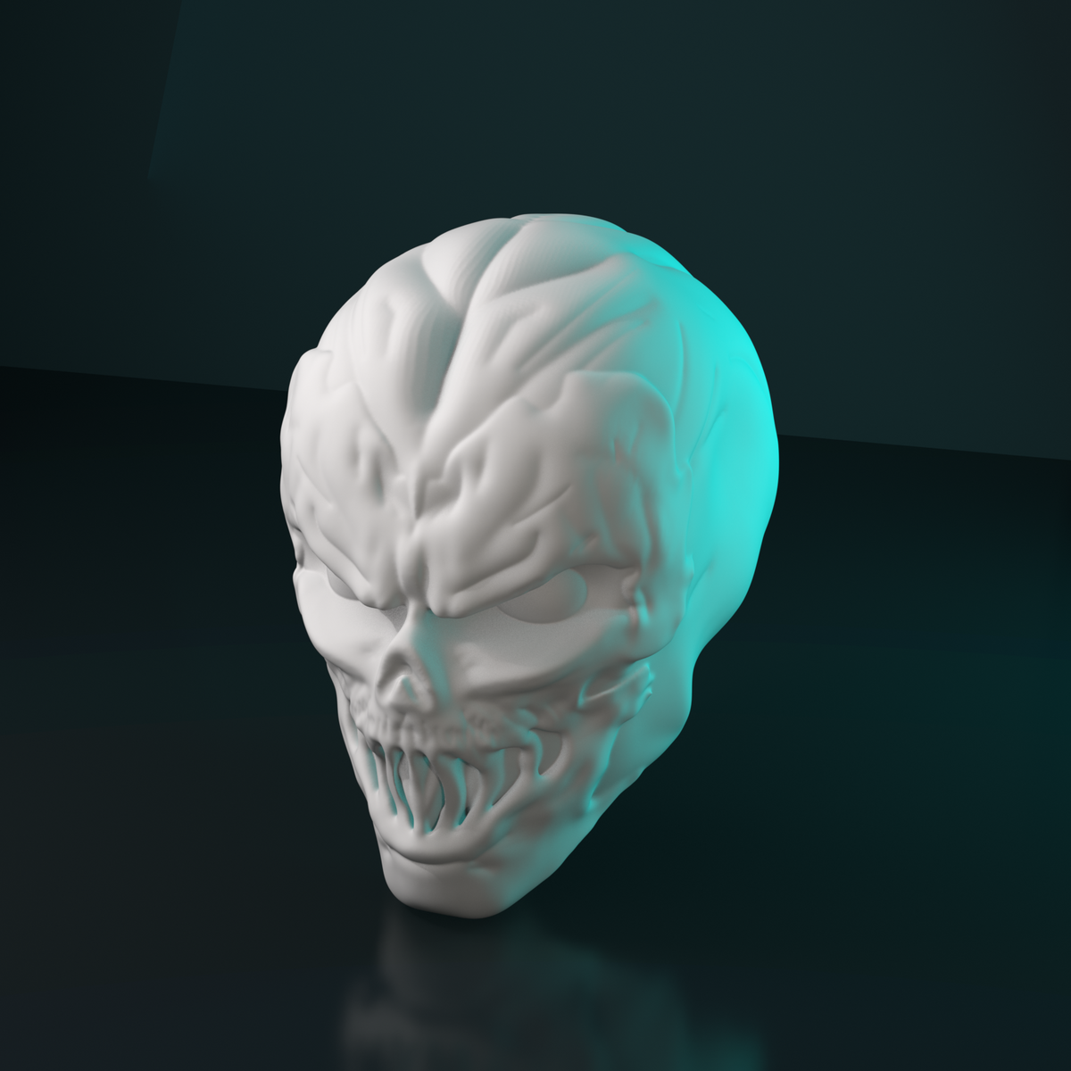 Grinning Dread head sculpt