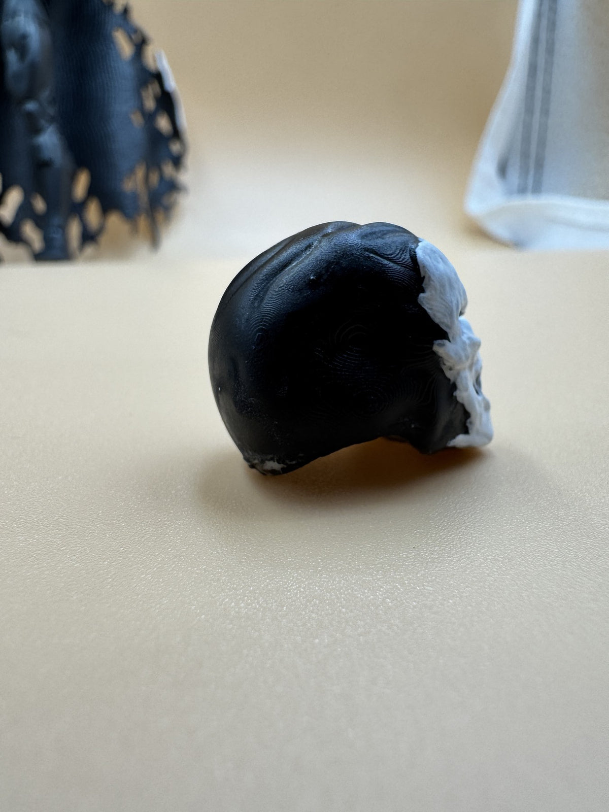 Grinning Dread raw resin print