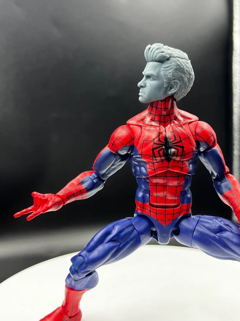 Custom Legends Andrew Garfield MCU  6" Action Figure Head